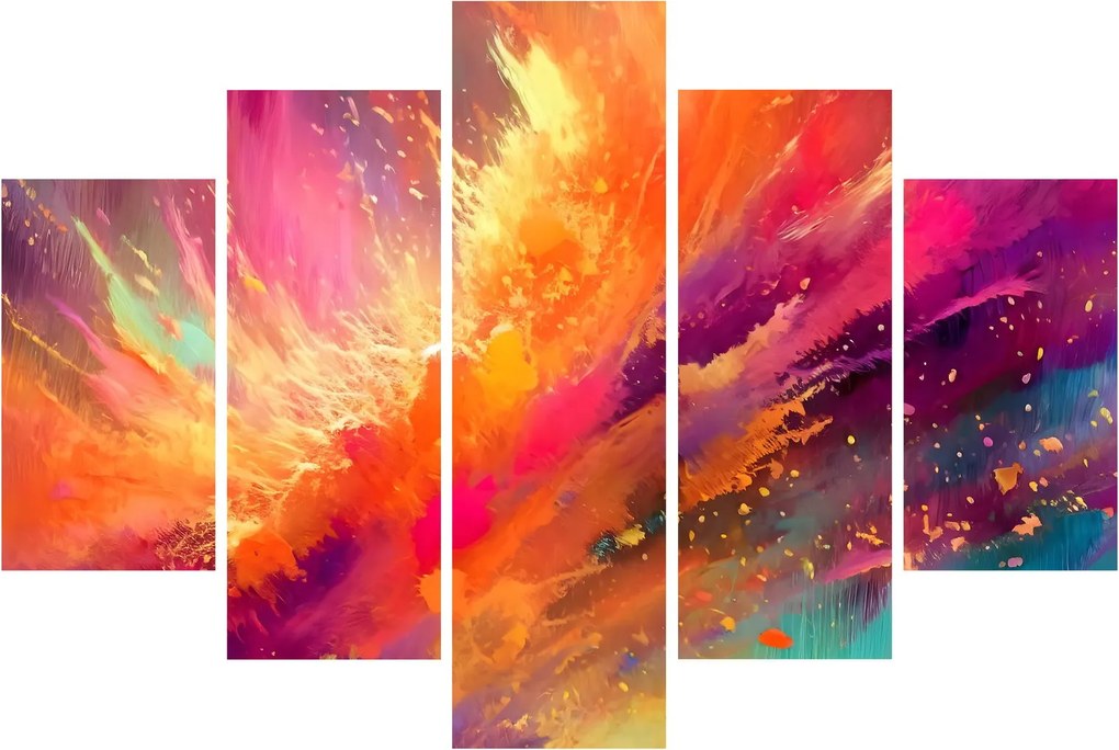 Kép - Dinamikus absztrakció (150x105 cm)