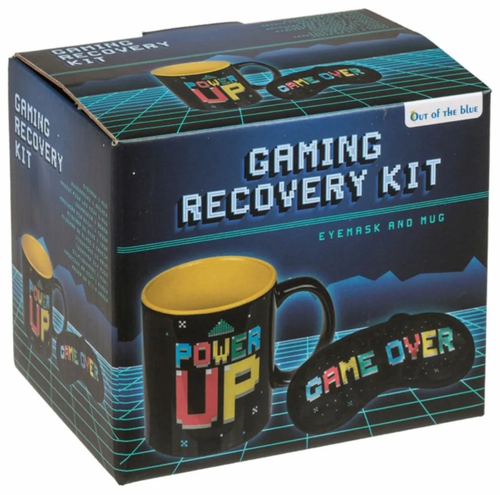 Power Up/Game Over bögre és szemmaszk