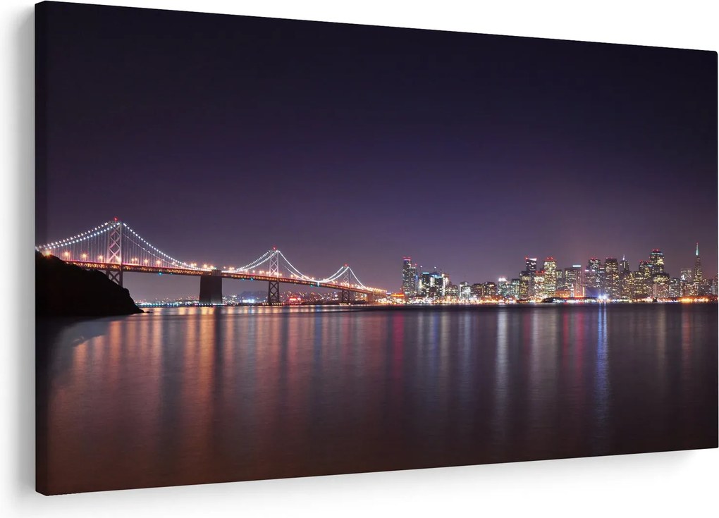 Kilátás San Francisco-ra, California (90x60 cm)