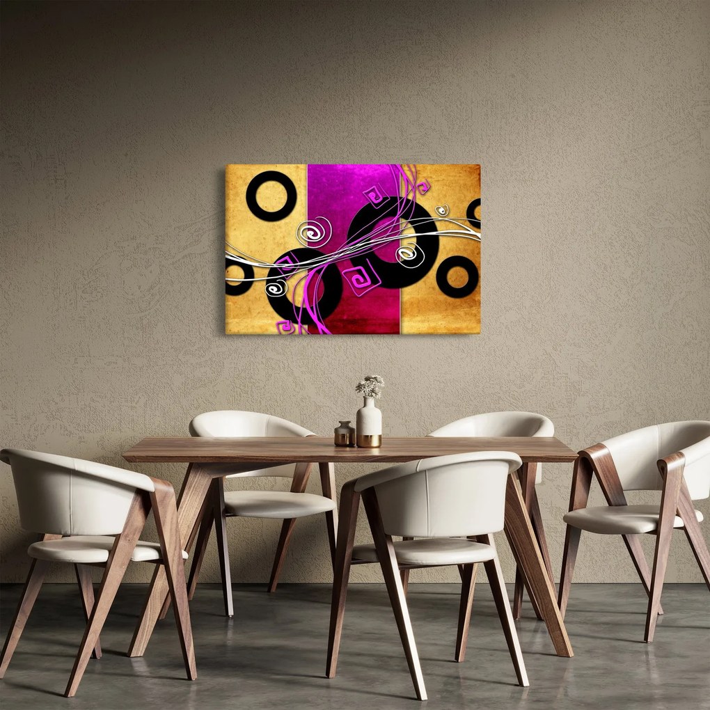 Az absztrakció képe (90x60 cm)