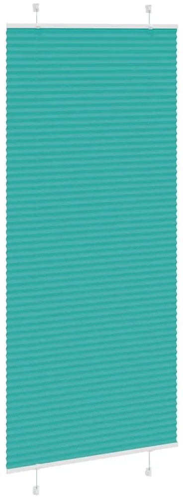 pliszírozott redőny Benzinzöld 90x200 cm szövetszélesség