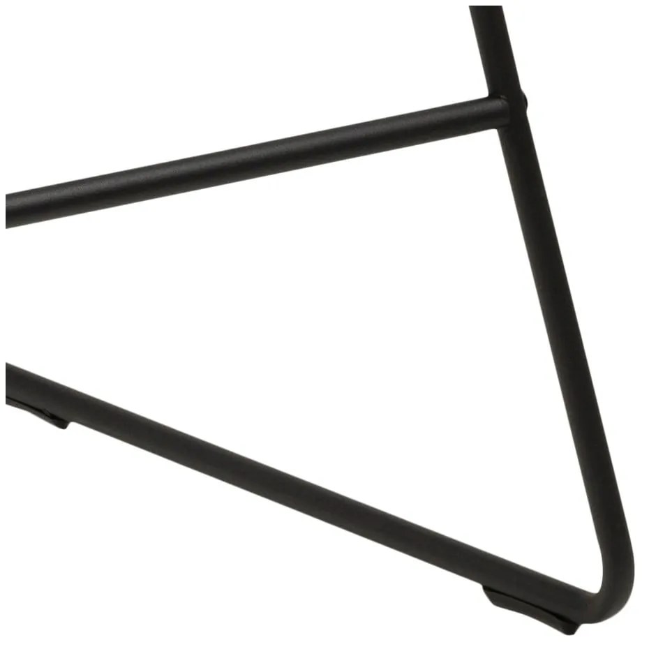 Fekete bárszék (ülésmagasság 76 cm) Tina – Actona