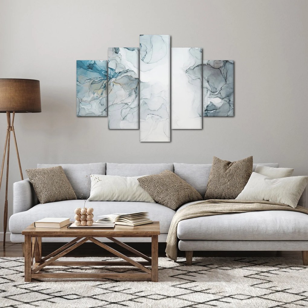 Kép - Kék márvány (150x105 cm)