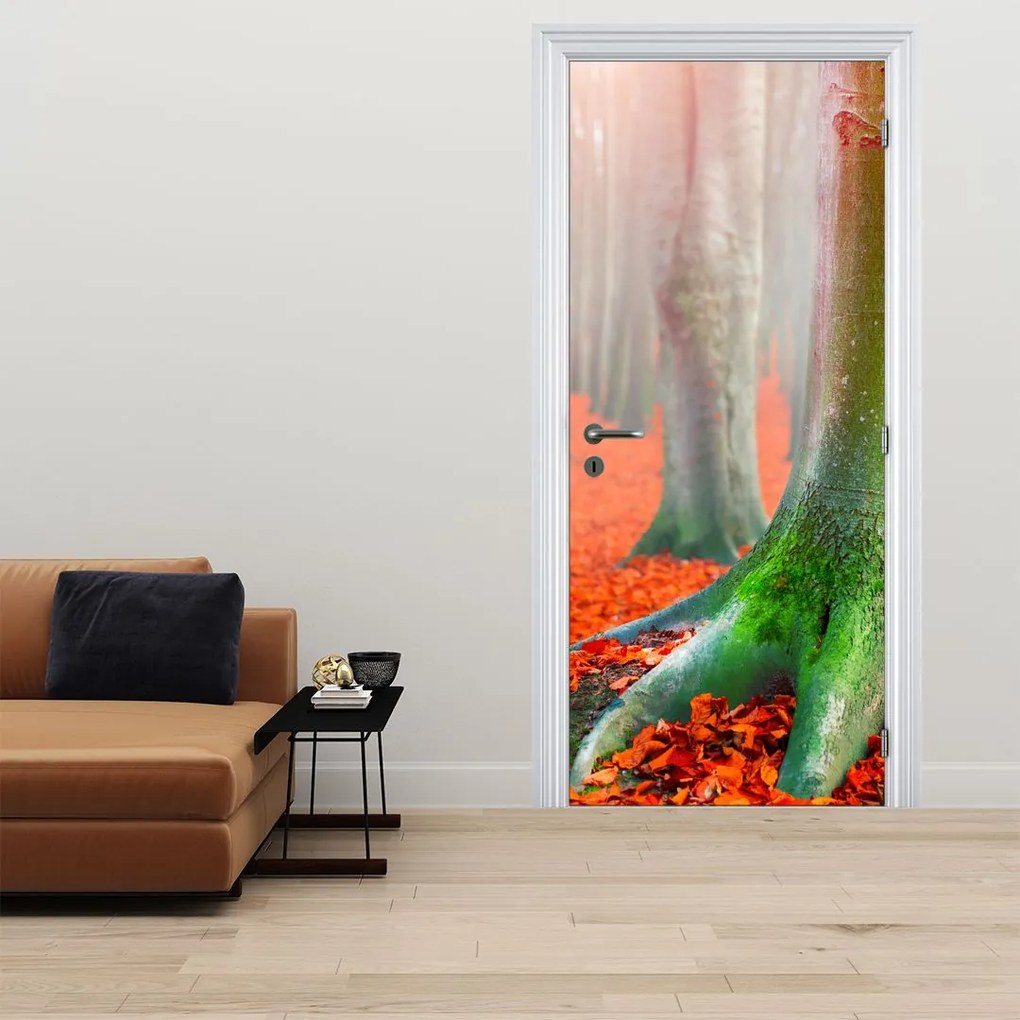 Fotótapéta ajtóra - Fák (95x205cm)