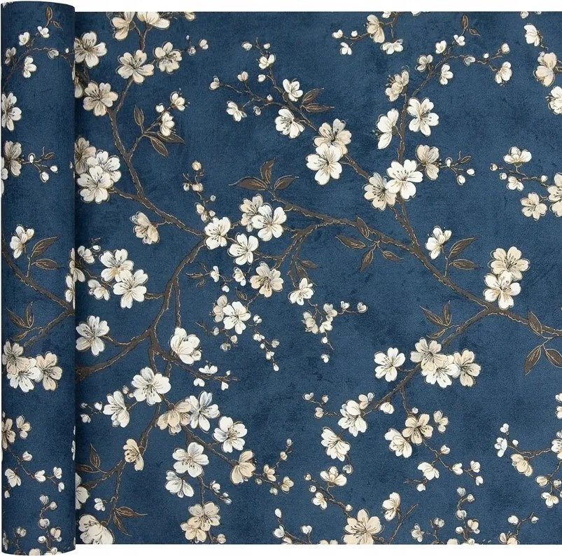 keleti mintás tapéta Virágzó Cseresznye