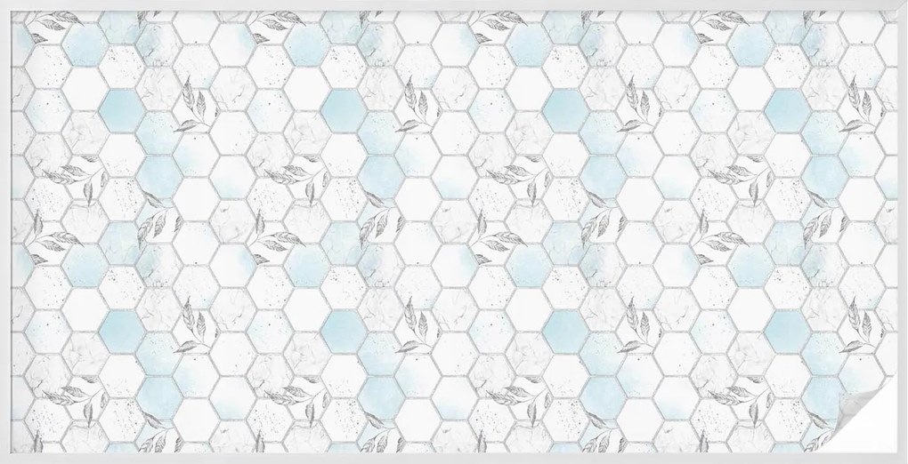 Ablakfólia Szélvédő Adatvédelem Csempe Levelek 200x100 cm