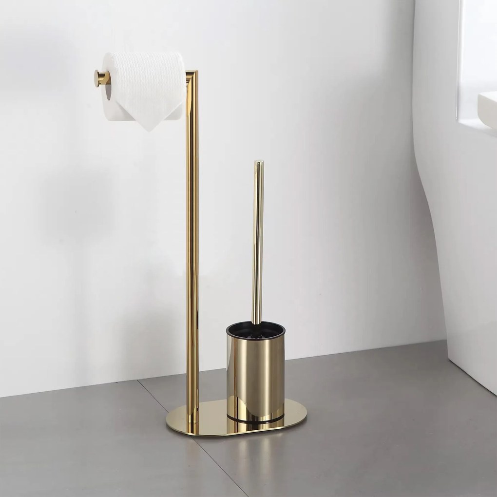 Álló WC papír tartó 332871 Gold