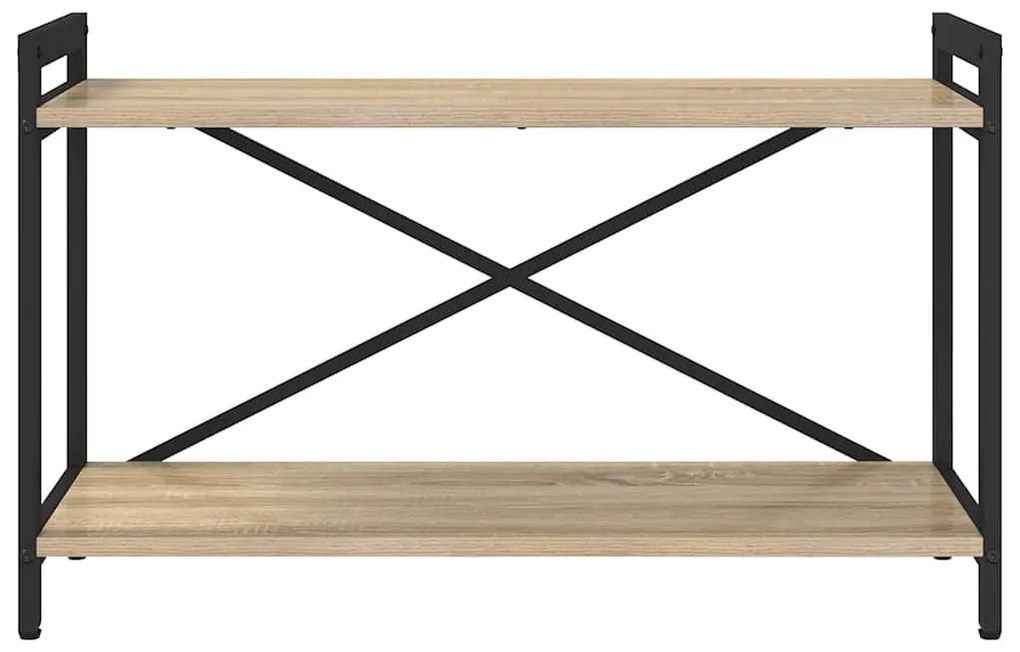 Könyvszekrény sonoma tölgy 80 x 30 x 48.5 cm Faanyag
