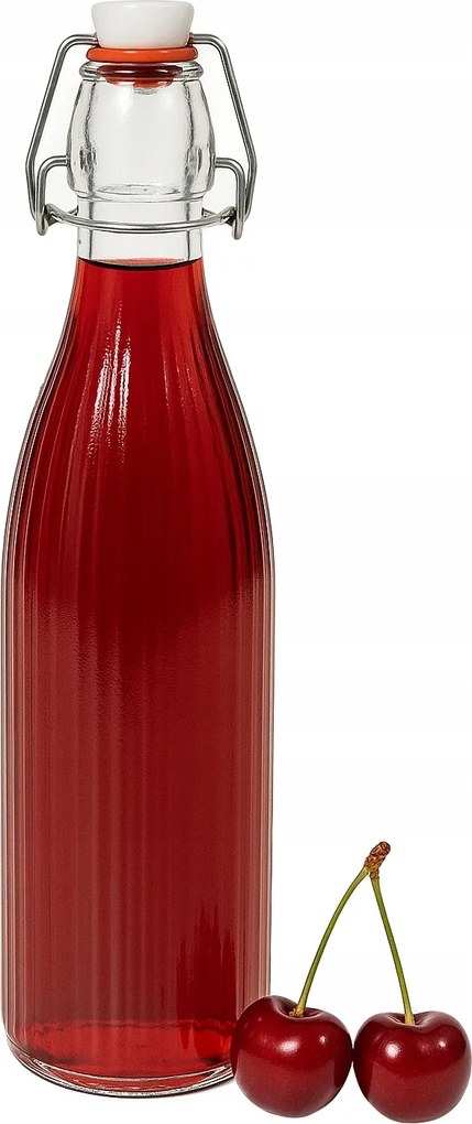 Ryfle üvegpalack klipsszel zárható 27 cm 500 ml