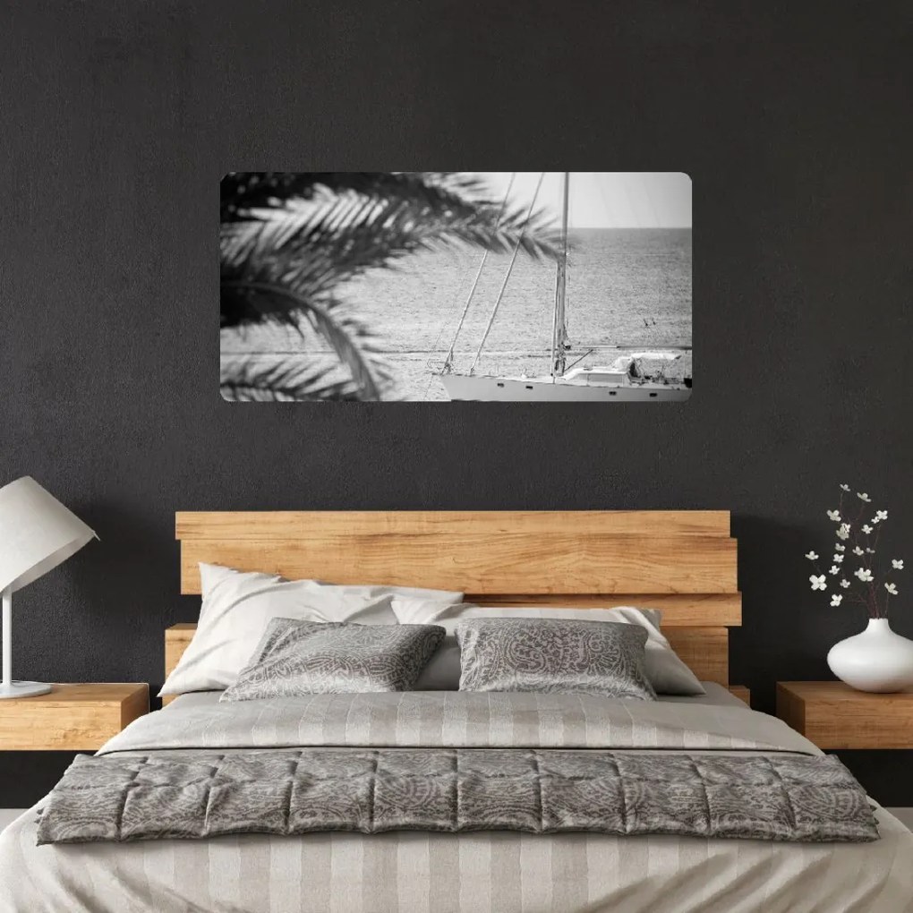 PIPPER. Öntapadós textiltapéta "Vitorlás hajó"