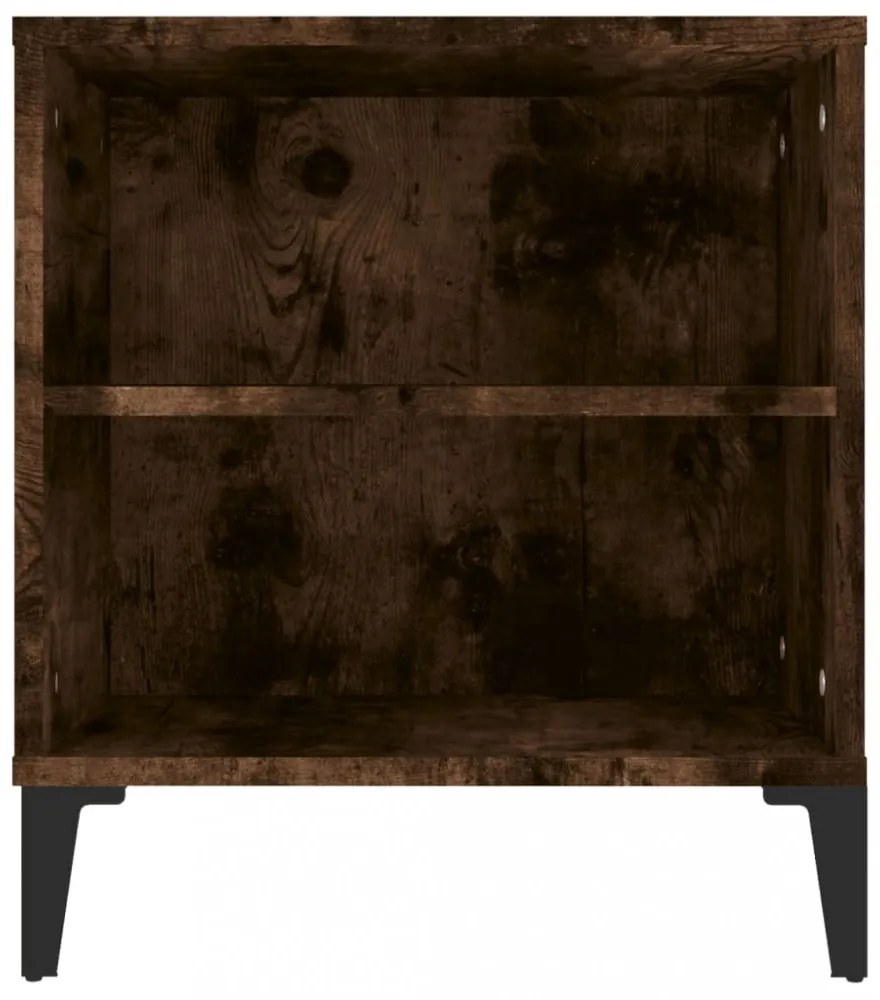 füstös tölgy színű szerelt fa TV-szekrény 102x44,5x50 cm