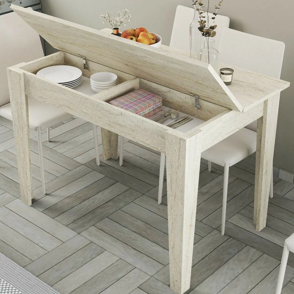 Kijevi Travertine étkezőasztal