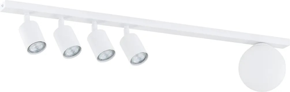 Emibig modern mennyezeti lámpa baster fehér fekete emi1315/5