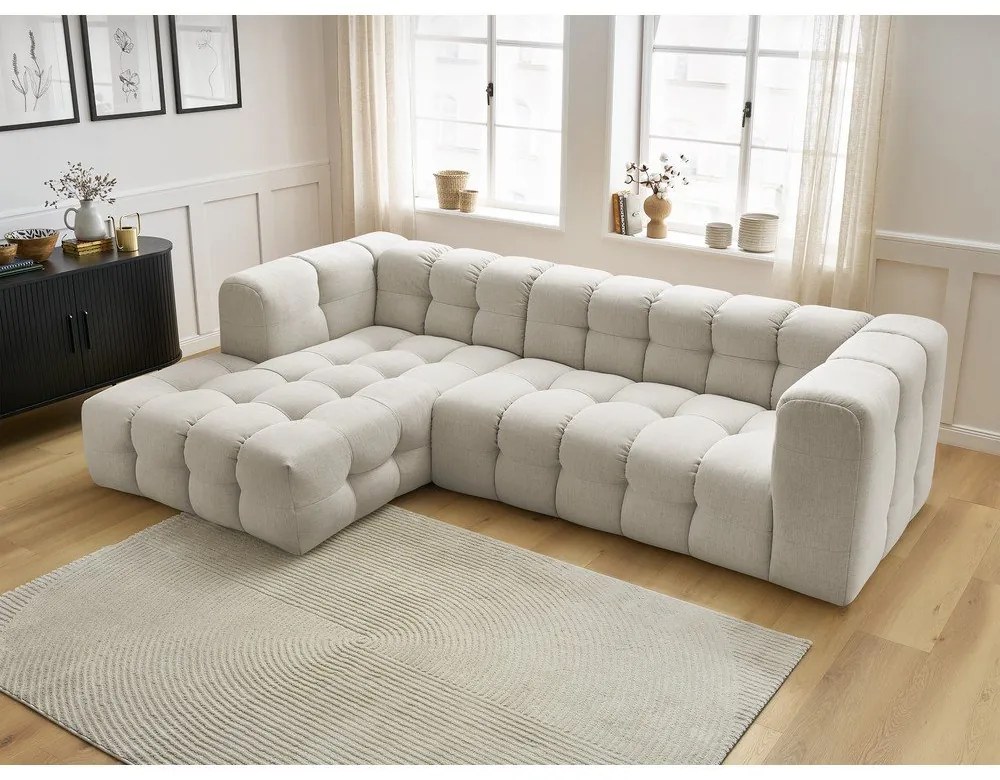 Bézs sarokkanapé Cloud – Bobochic Paris