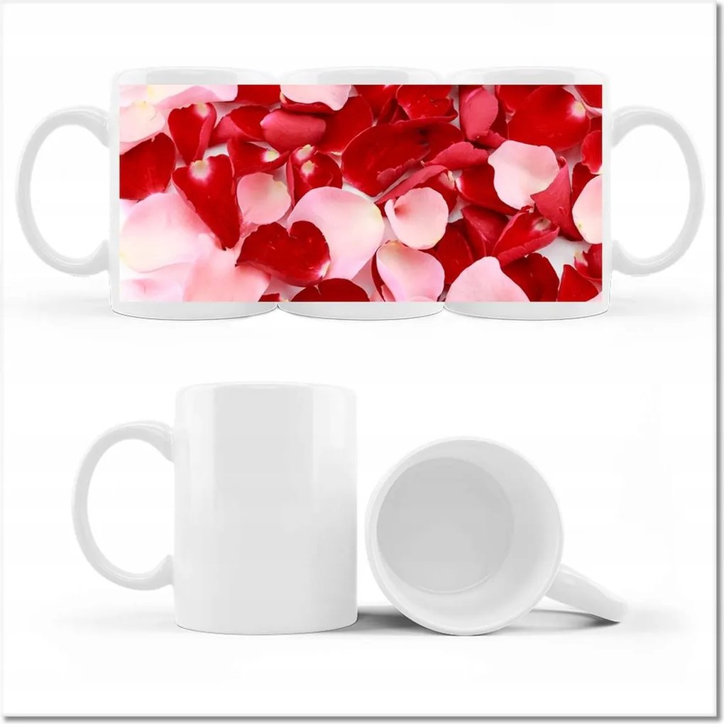 Nőnapi nyomott mintás bögre Ajándék Love