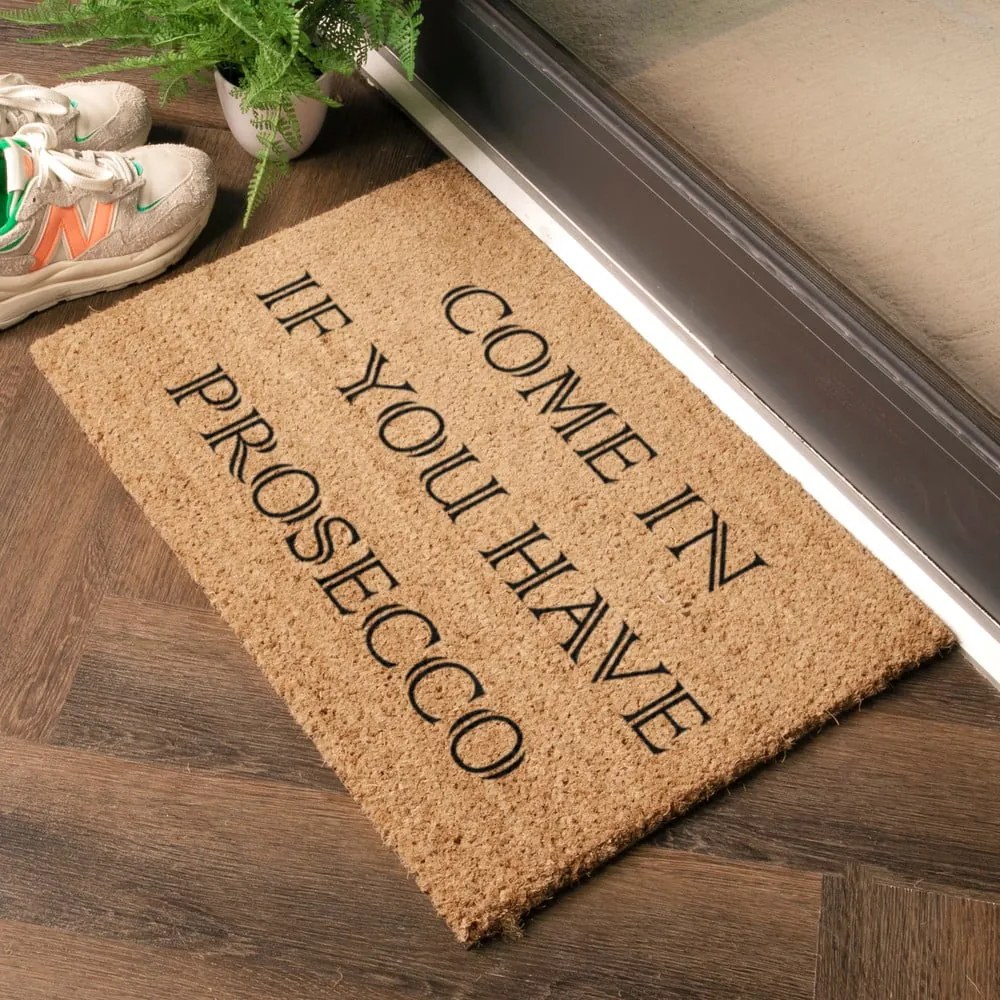Kókuszrost lábtörlő 40x60 cm Prosecco – Artsy Doormats