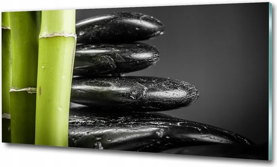 Fotó kép fotó edzett üveg Nyírfa 125x50