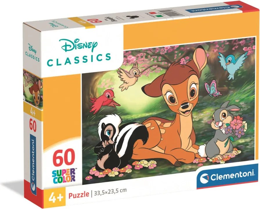 Disney Bambi Forest Friends 60 db-os puzzle Clementoni