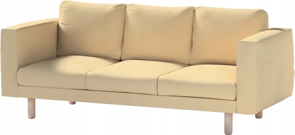 Dekoria Norsborg 3 személyes kanapé huzat Ikea barna