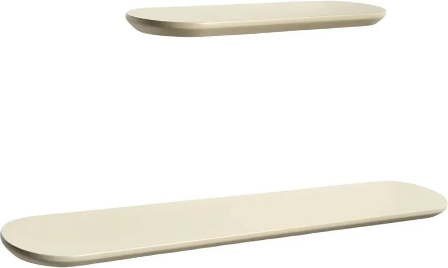 Bézs polc készlet 2 db-os 55 cm Arely – Kave Home