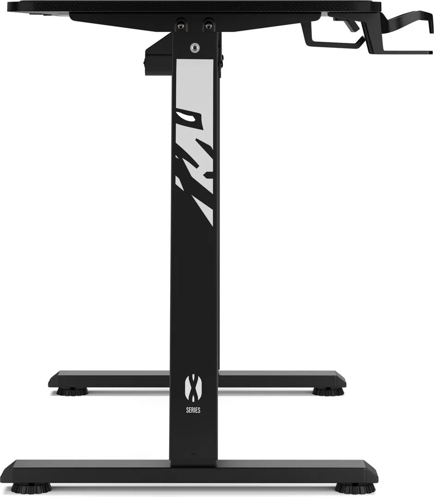 Elektromosan magasságban állítható íróasztal 110 cm fekete: Diablo X-Tensio 1100
