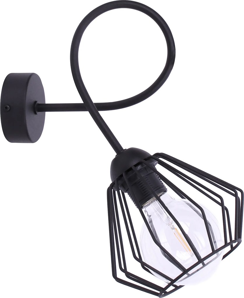 Ipari fali lámpa Loft két szín