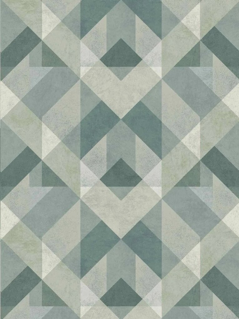 Esselle Home A La Mode Knoll szürke-törtfehér geometrikus vlies tapéta – 100623EH