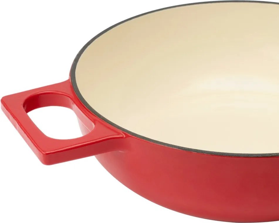 Öntöttvas serpenyő fedővel ø 26 cm tegame Mattia 3.0 – FABINI