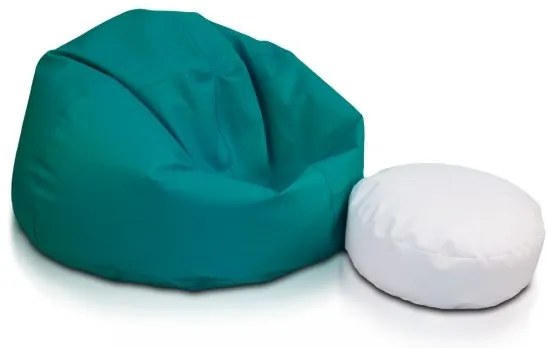 Babzsák Sakwa L eco-bőr TiaHome - Fehér