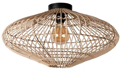 Lucide 03135/56/72 - Mennyezeti lámpa MAGALI 1xE27/40W/230V átm. 56 cm bézs