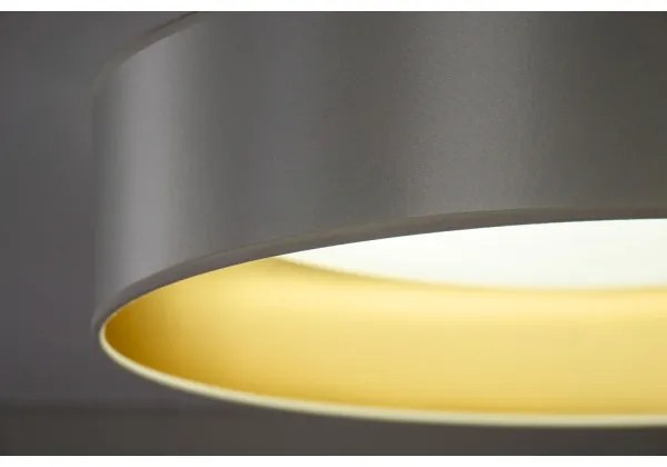 Duolla - LED Mennyezeti lámpa ROLLER LED/24W/230V átm. 45 cm ezüst/arany