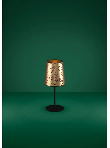 Eglo 390294 - Asztali lámpa CASTUERA 1xE27/25W/230V arany/rózsaszín