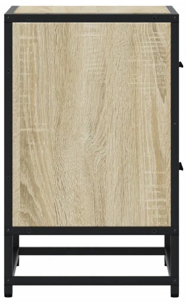 2 db sonoma tölgy éjjeliszekrény 40 x 31 x 50 cm