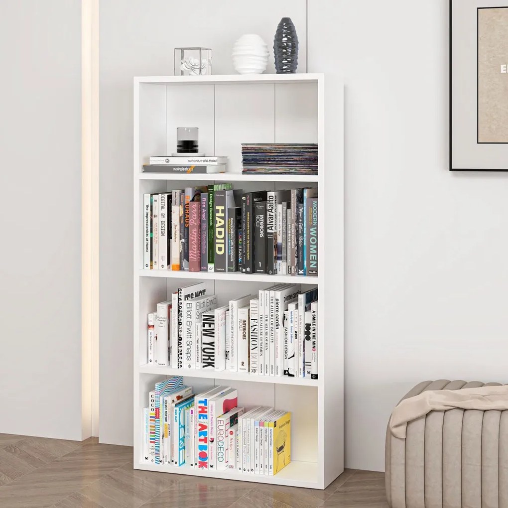 Adel könyvespolc, fehér, 60 cm – TR506MNR1539