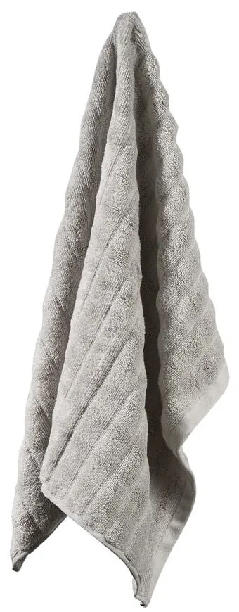 Világosszürke frottír pamut törölköző 50x70 cm Inu – Zone