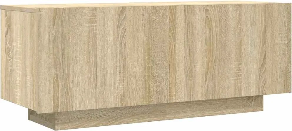 vidaXL sonoma tölgyszínű szerelt fa TV-szekrény 100 x 35 x 40 cm