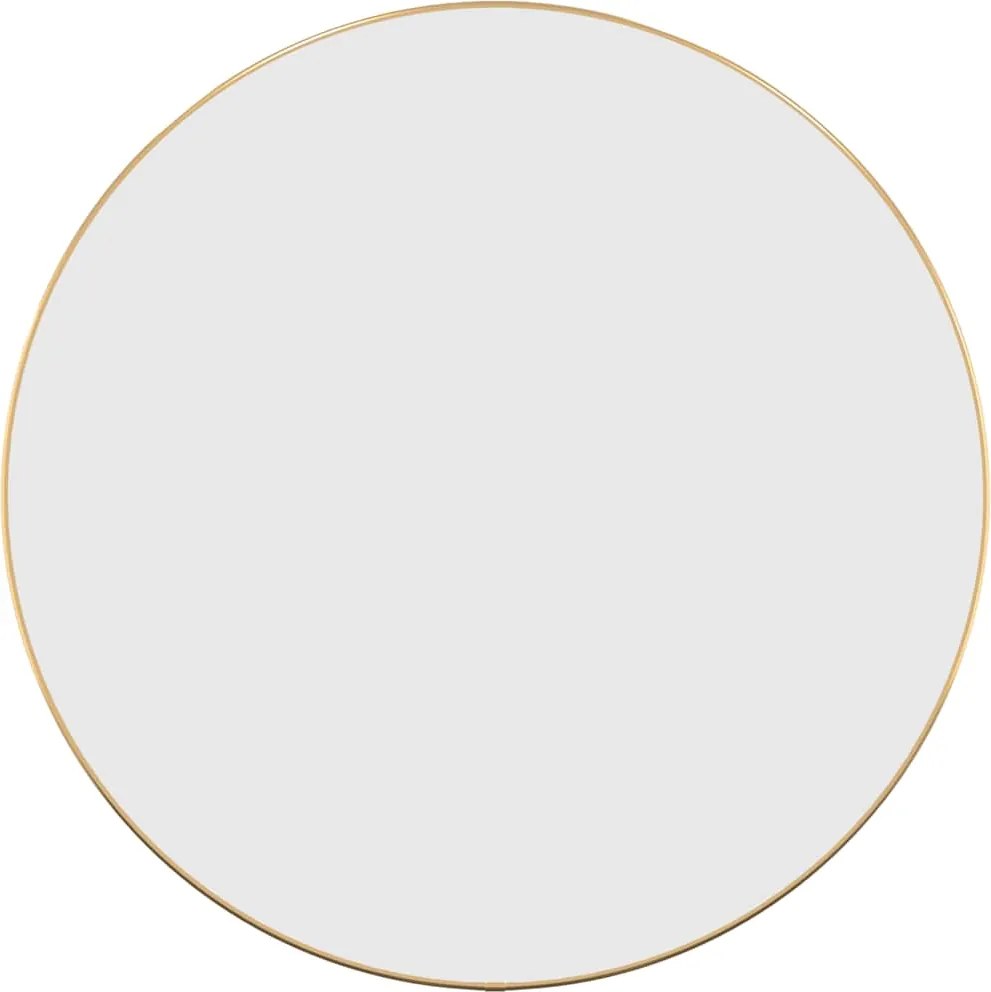 vidaXL arany falitükör Ø 60 cm Kerek