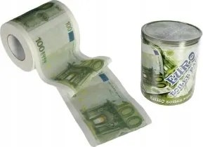 Toalettpapír 100 euró