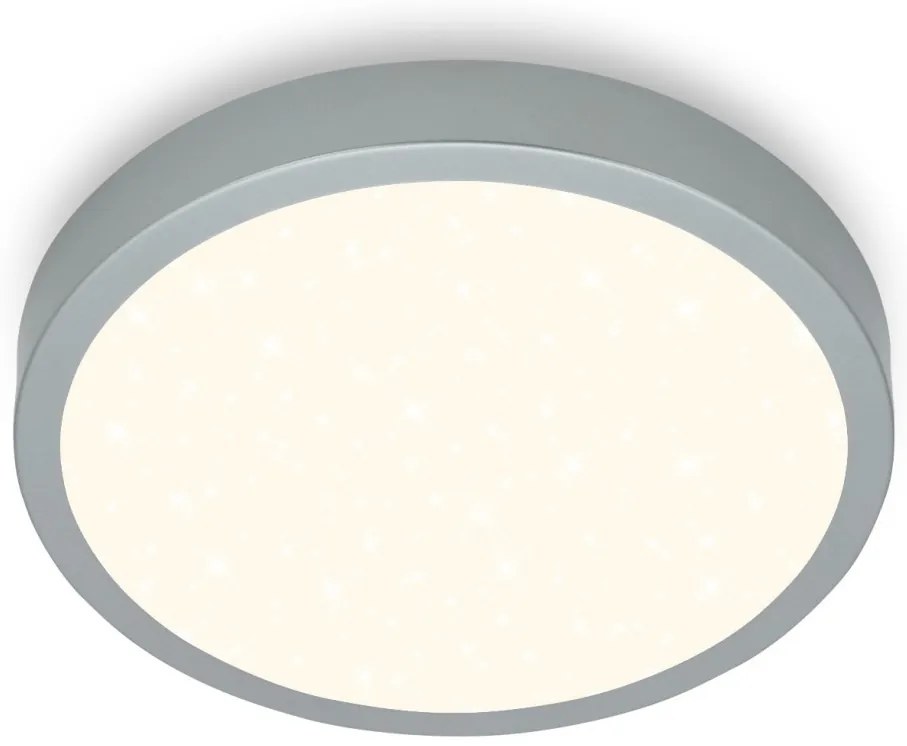 Briloner 3704-014-LED Dimmelhető mennyezeti lámpa RUNA LED/22W/230V ezüst + távirányító