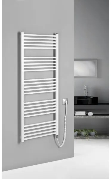 Sapho - METRO-E elektromos törölközőszárító 500W/230V 50x134 cm fehér