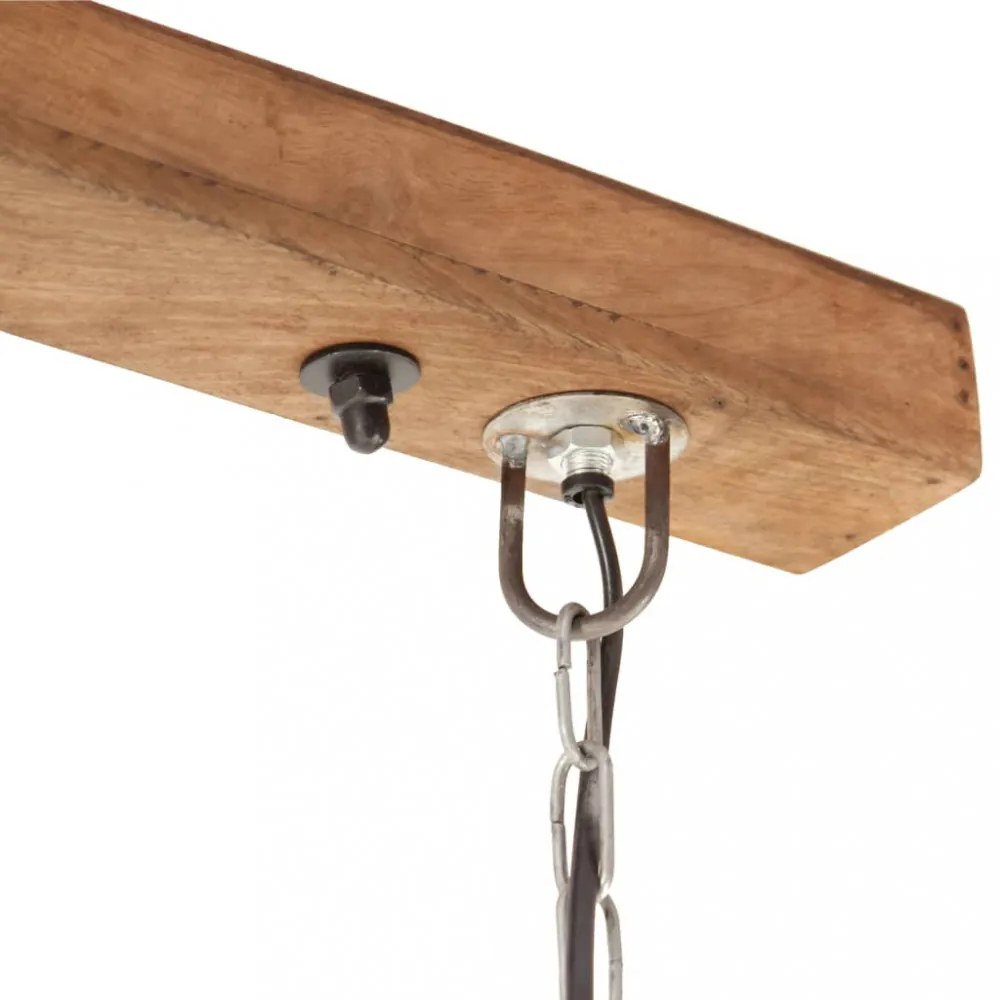 ezüstszínű ipari függőlámpa 25 W 109 cm E27