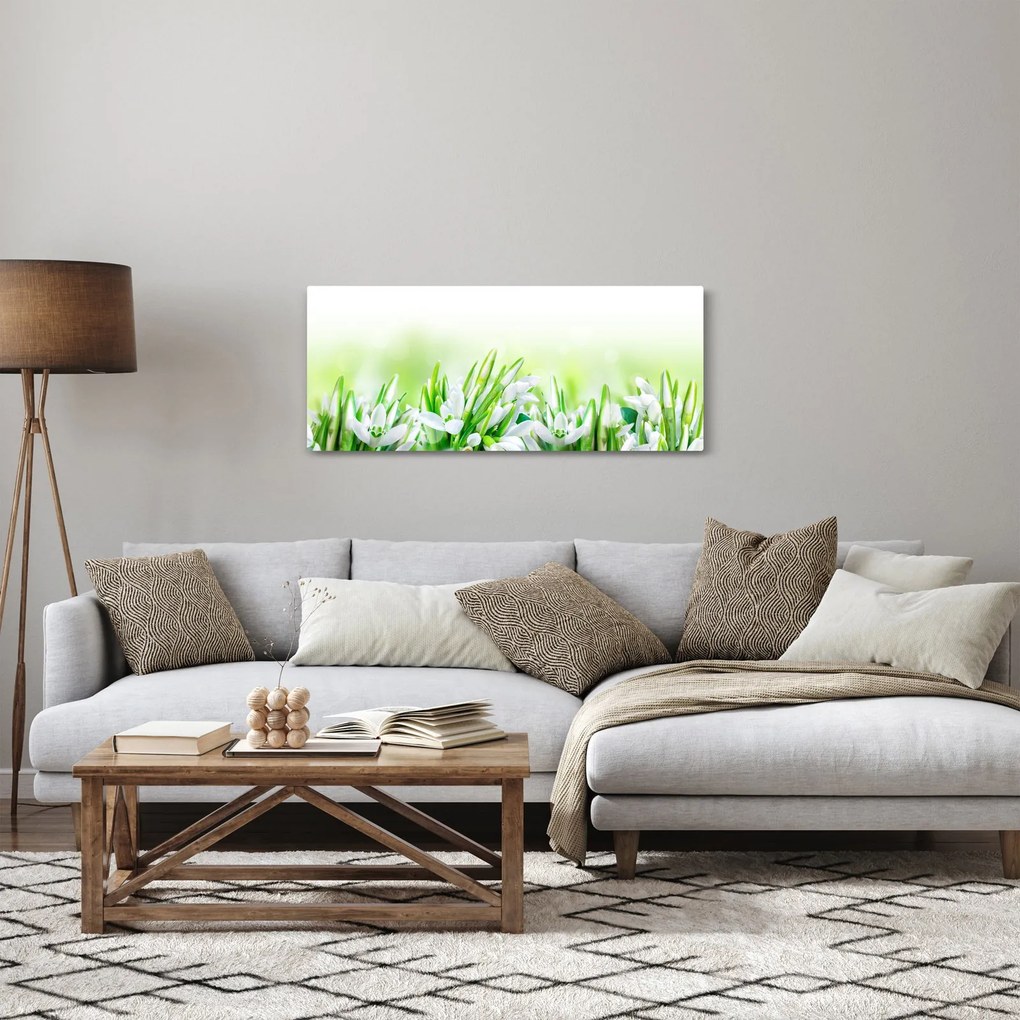Kép - Hóvirág (120x50 cm)