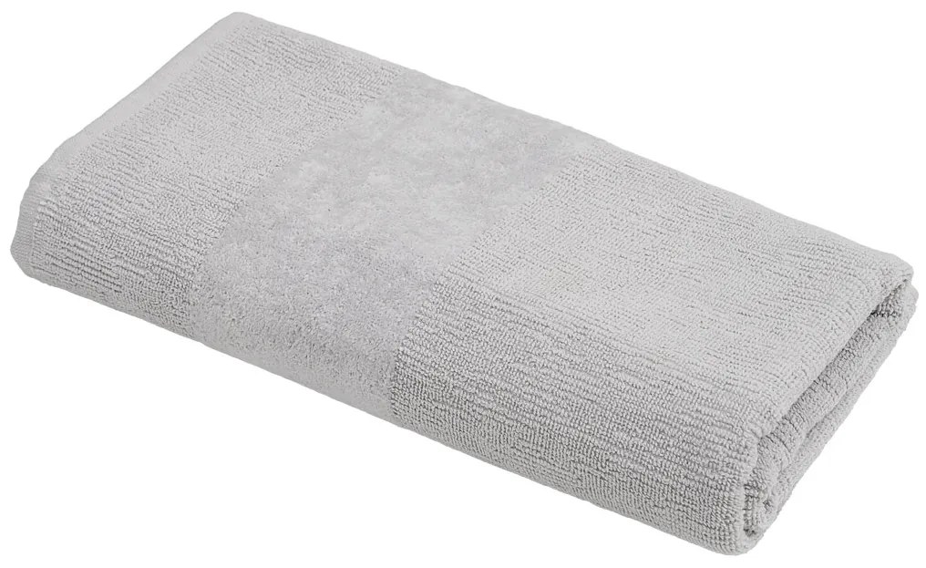 Fürdőlepedő CARRARA 70x140 cm világosszürke, 100% pamut