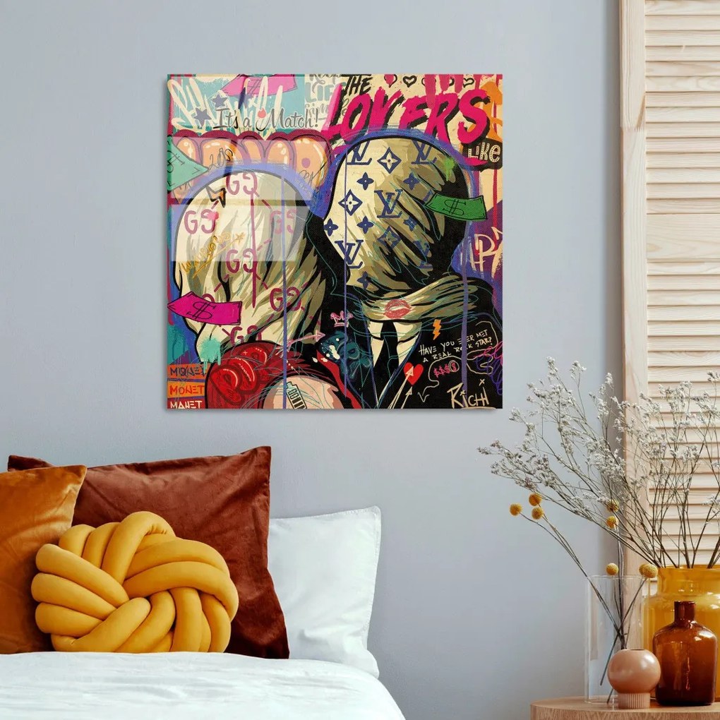 Üvegkép, 50×50 cm – UV-838