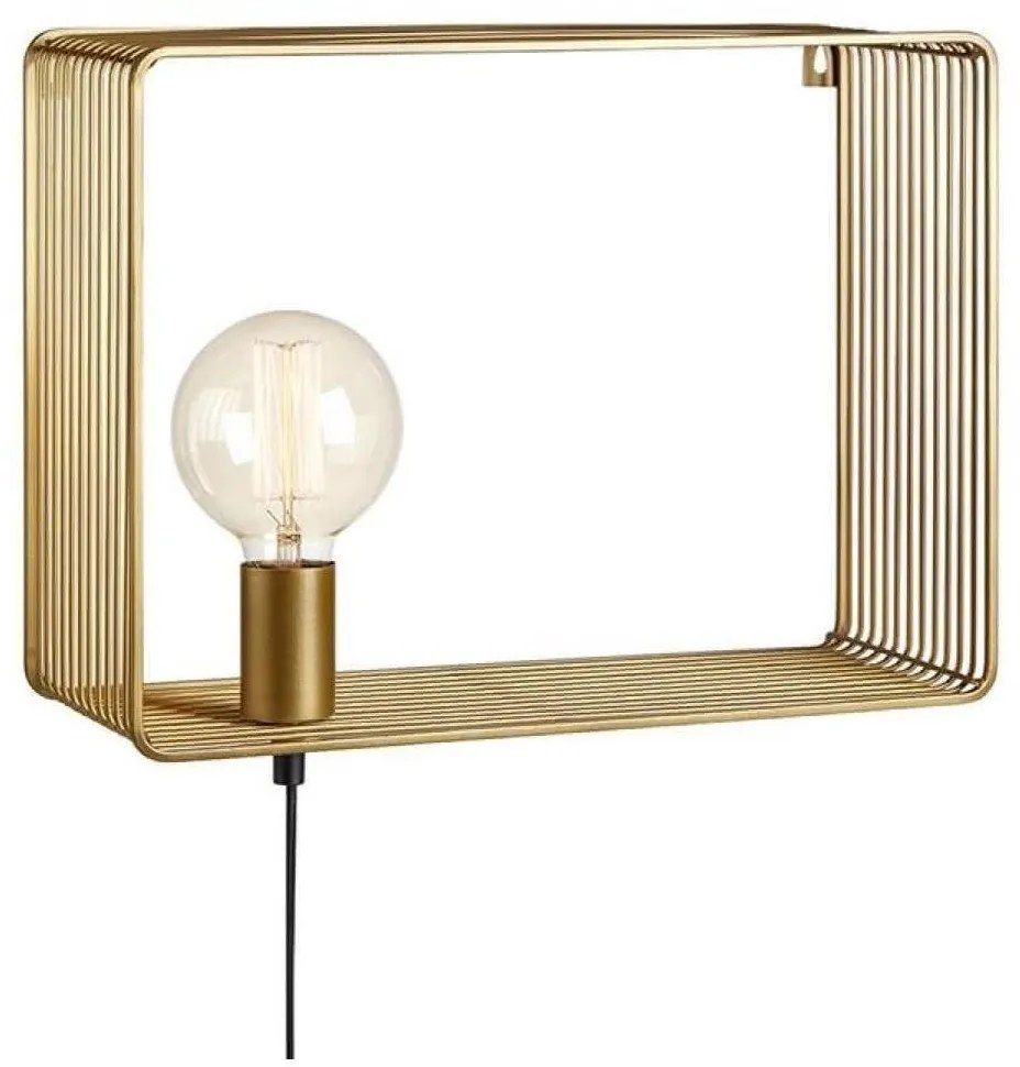 Markslöjd 107815 - Fali lámpa SHELF 1xE27/60W/230V