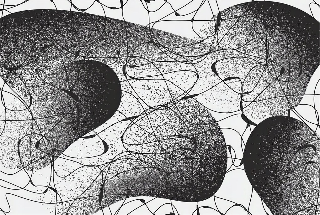 Flizelina Dekoratív Fotótapéta Hálószobába Absztrakt minta 104x70 Ragasztó