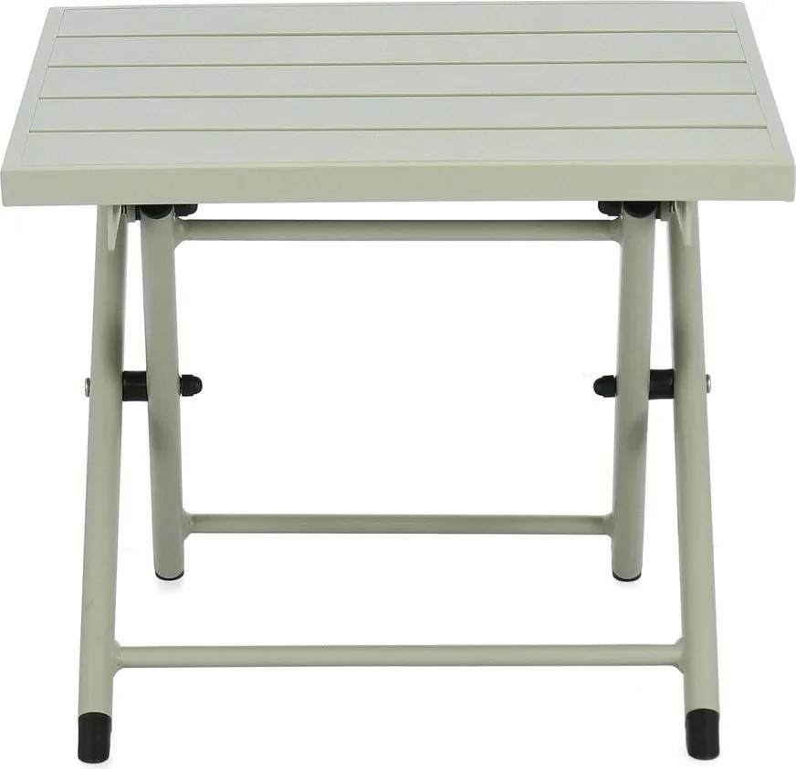 Alumínium kerti dohányzóasztal 43x44 cm Taylor – Bizzotto