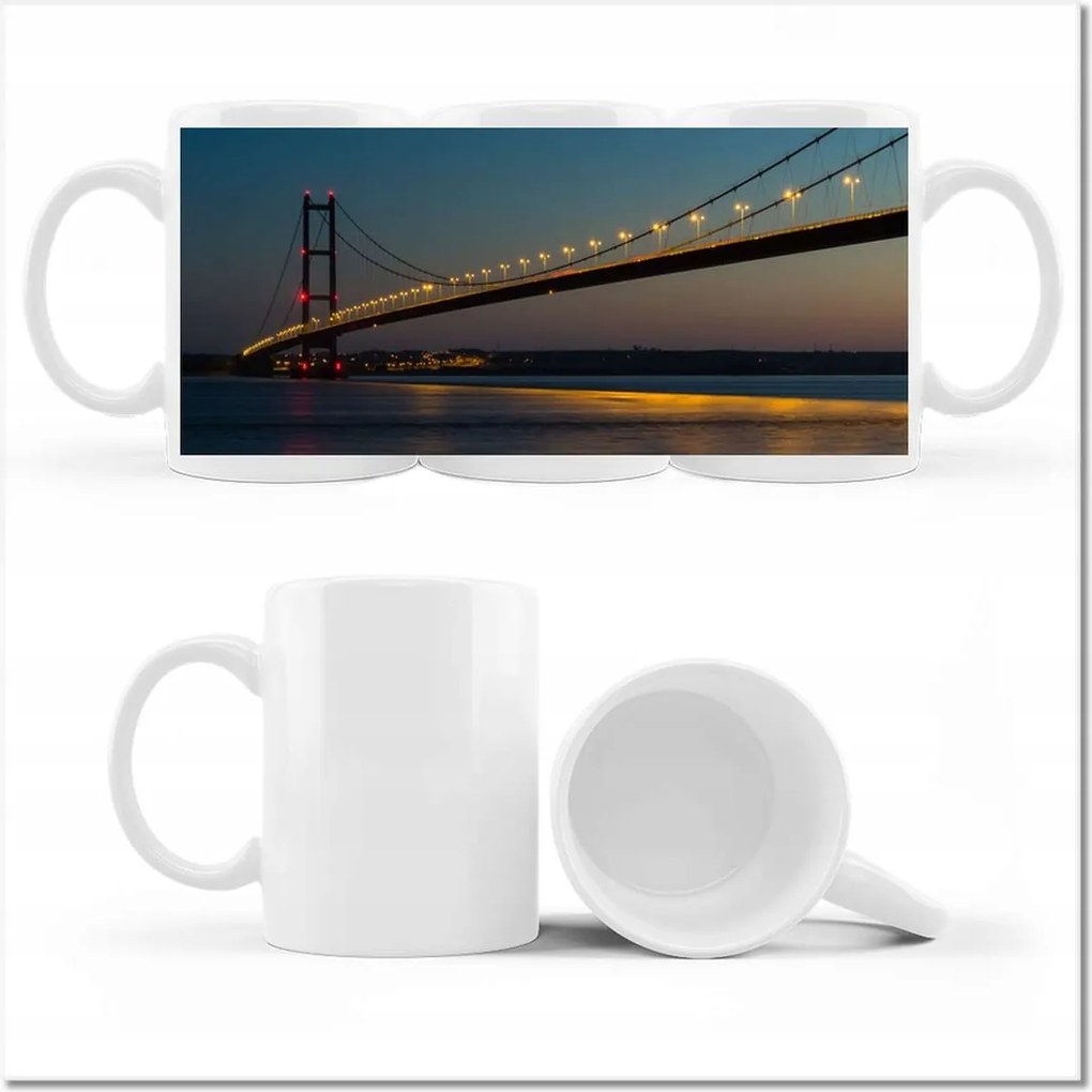 Fényképes bögre Világító híd