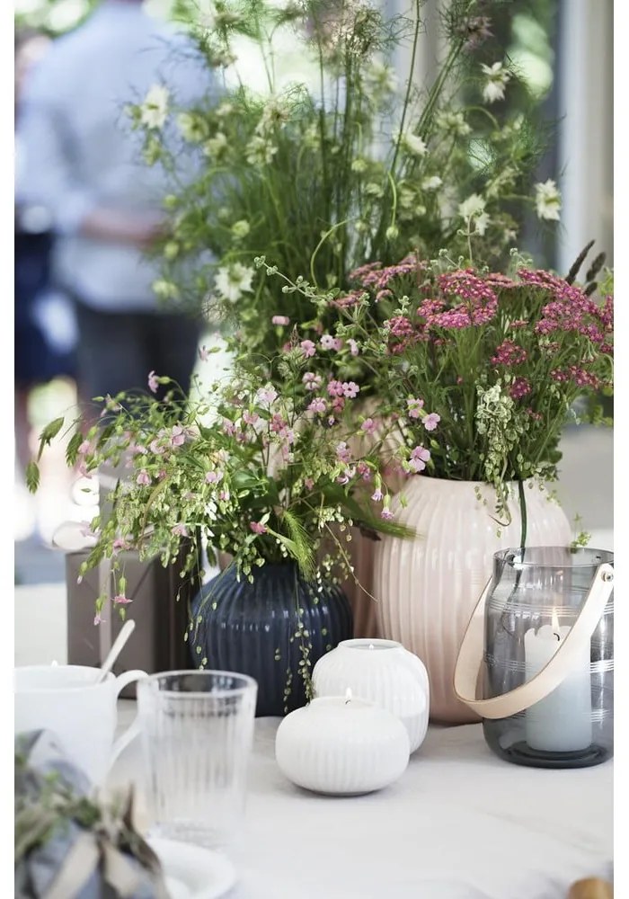 Hammershoi fehér porcelán mécsestartó, ⌀ 10 cm - Kähler Design