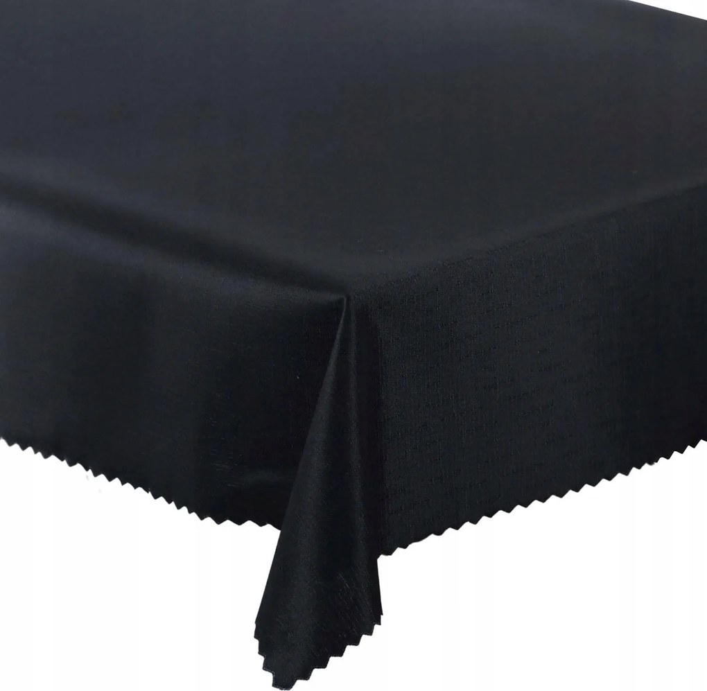 Abrosz Foltálló Asztal Esővédő Fekete 160x260 cm